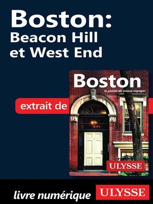 cover image of Boston--Beacon Hill et West End